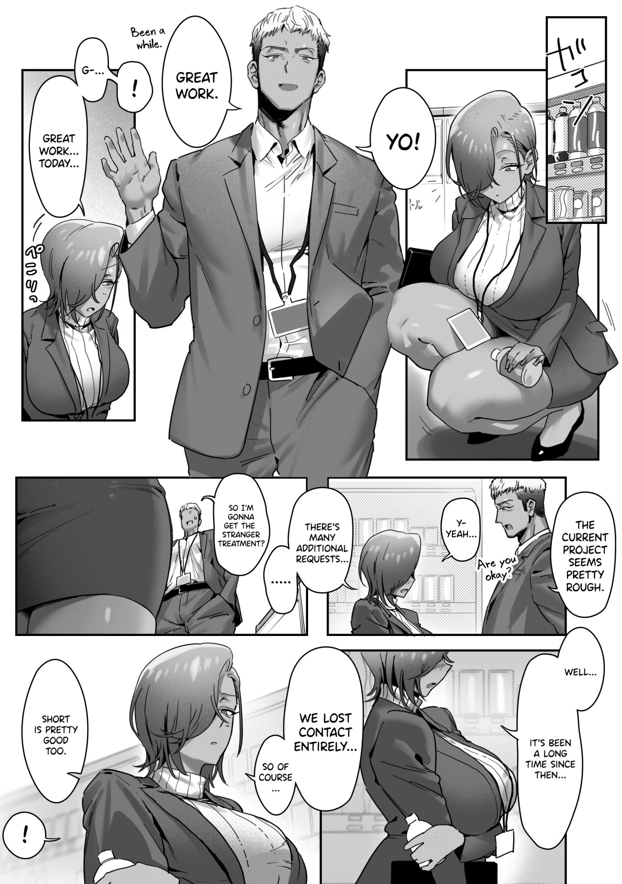 Hentai Manga Comic-Having an Affair with My Blonde Bombshell Boss Part 4-Read-12